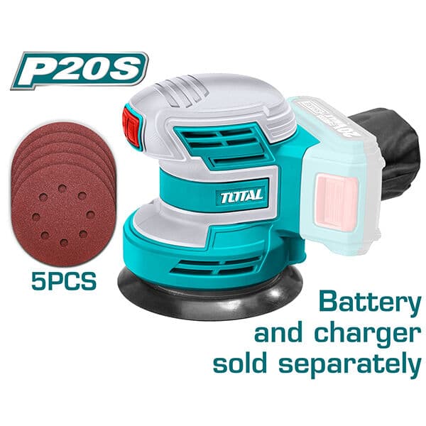 TOTAL Вибрациона Брусилка Без Батерија 20V Trosli2001 229193