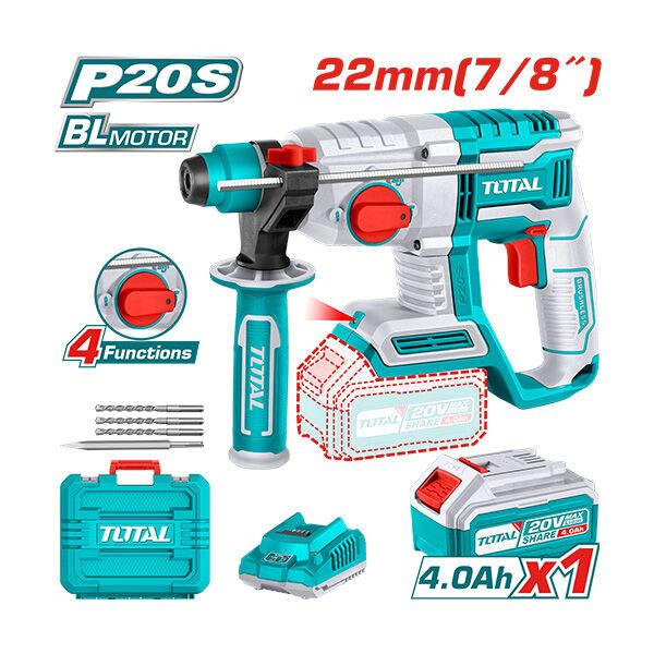 TOTAL Хилта 20V + 1Bat - Trhli202081 236524