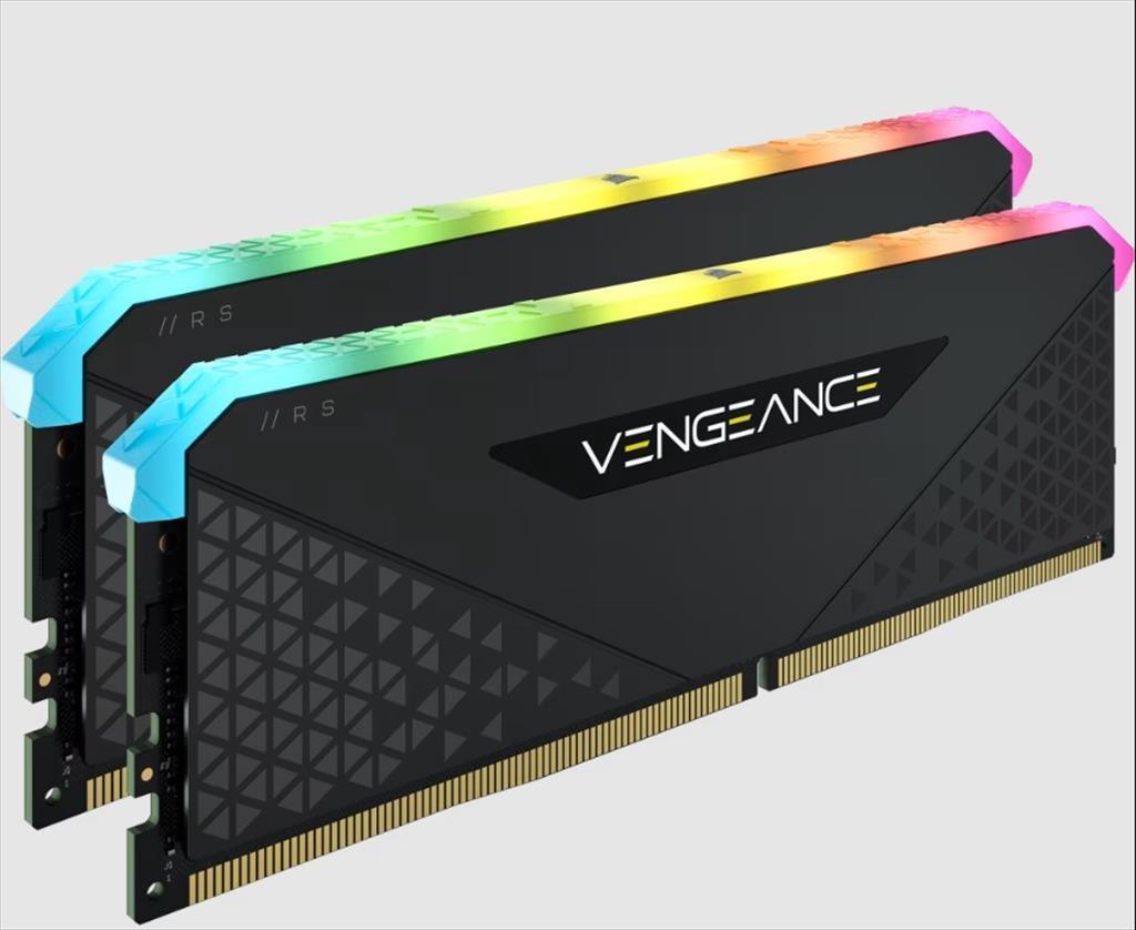 Corsair Рам Меморија Ddr4 16Gb (2X8Gb) 3200Mhz  Vengeance Rgb Rs Black ,Cmg16Gx4M2E3200C16