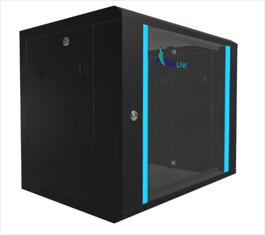 Extralink Мрежен Рак Ормар 9U 600X450 , Wall-Mounted Rackmount