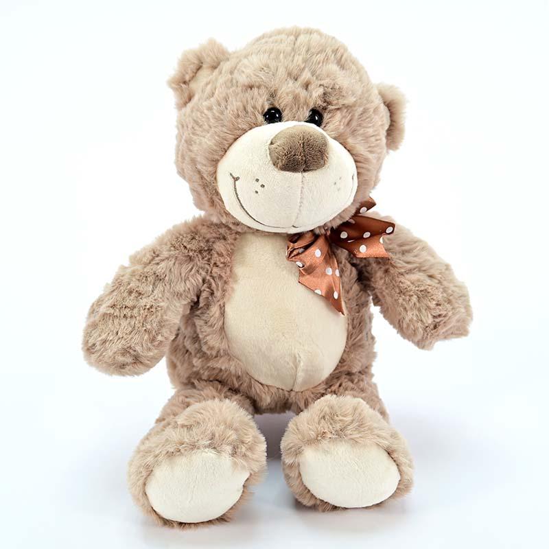 Мече Со Машна Кафено 25Цм Амек