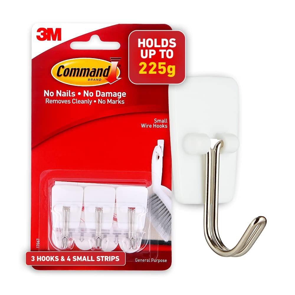 3M™ - COMMAND™ Мали метални закачалки со самолеплива трака 17067-CEE