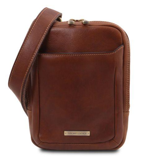Tuscany Leather Машка Чанта TL142428 Bag Mark Brown