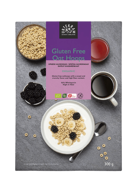 URTEKRAM Urtekram / Органски Безглутенски Овесни Кругчиња - 300 Гр.