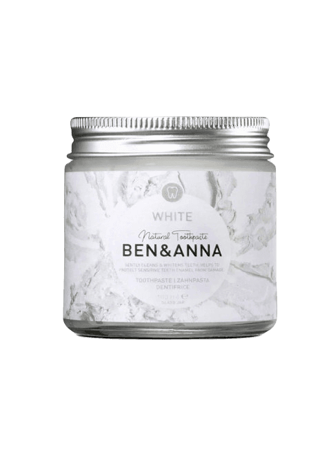 BEN & ANNA Паста за белеење на заби со нане и жалфија, 100мл, bela