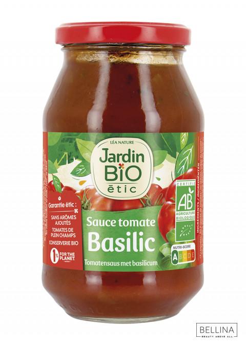 JARDIN BIO Органски сос од домати со босилек - 510 гр.