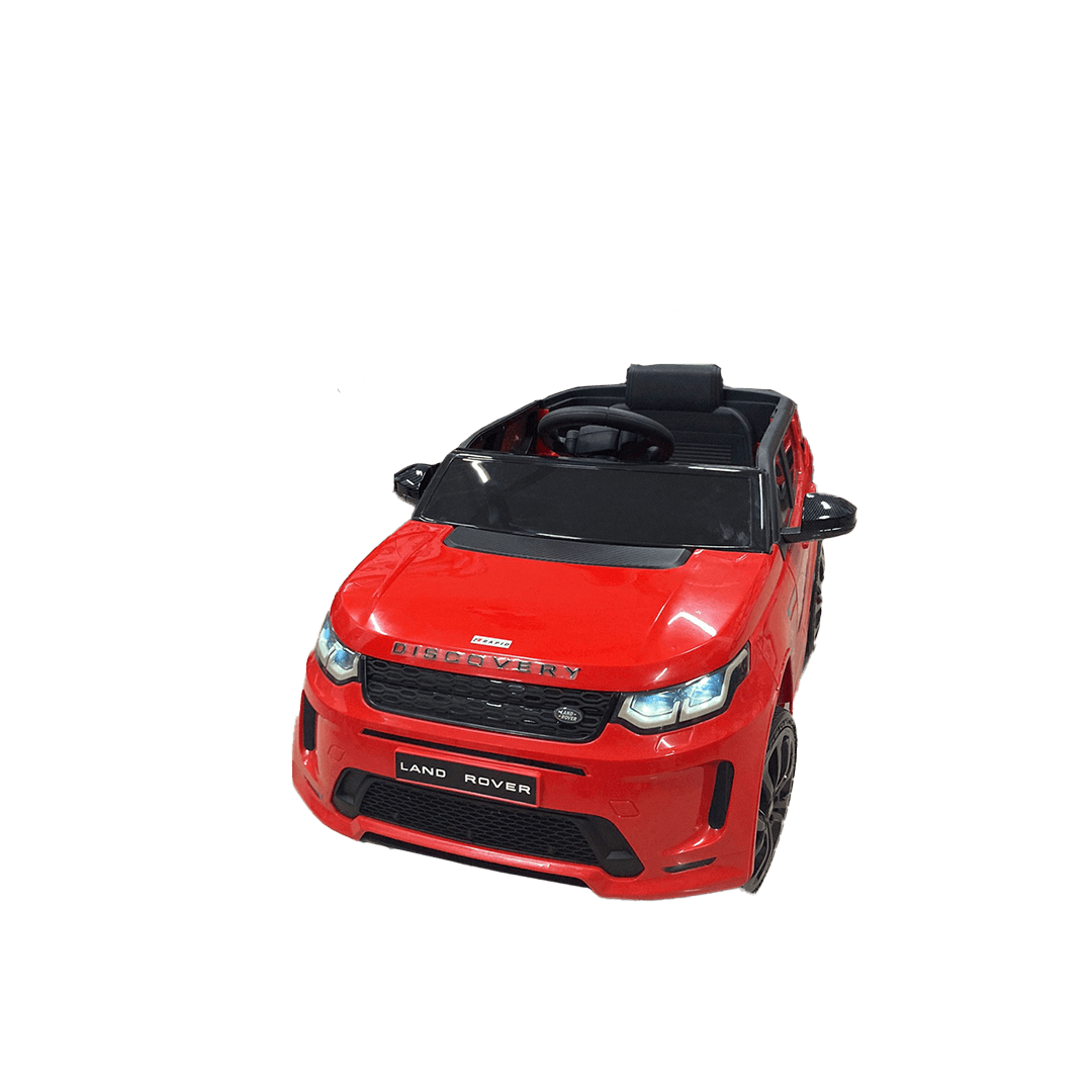 BISER Автомобил на акумулатор LAND ROVER Црвен