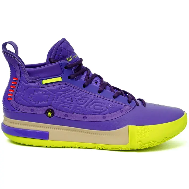 Машки кошаркарски патики „Џокер 1“ „361 степени“, виолетови