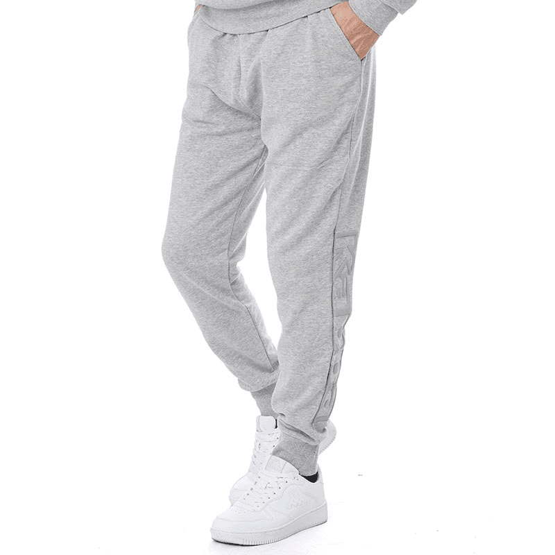 KAPPA Машки тренерки долен дел Logo Bipant, сив