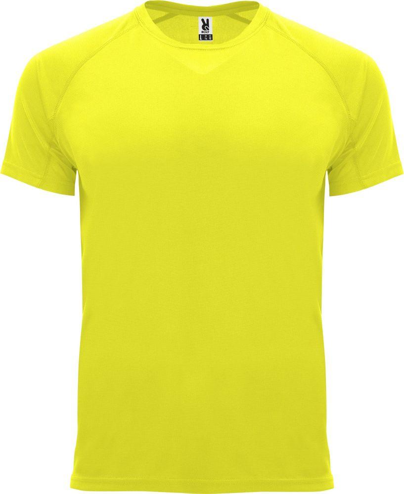 ROLY Спортска dry fit маица Bahrain (флуор. жолта)