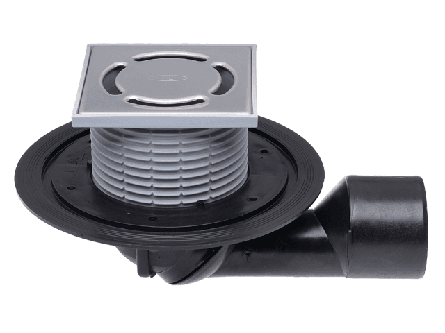 HL 80 Сливник За Балкони И Тераси Dn50/75 Ротирачки,Со Затворач На Непријатни Мириси