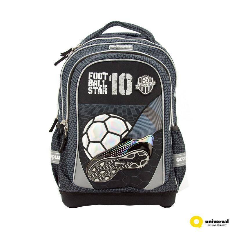 HERBI Анатомски Школски Ранец OCTOPUS FOOTBALL BLUE OET2411