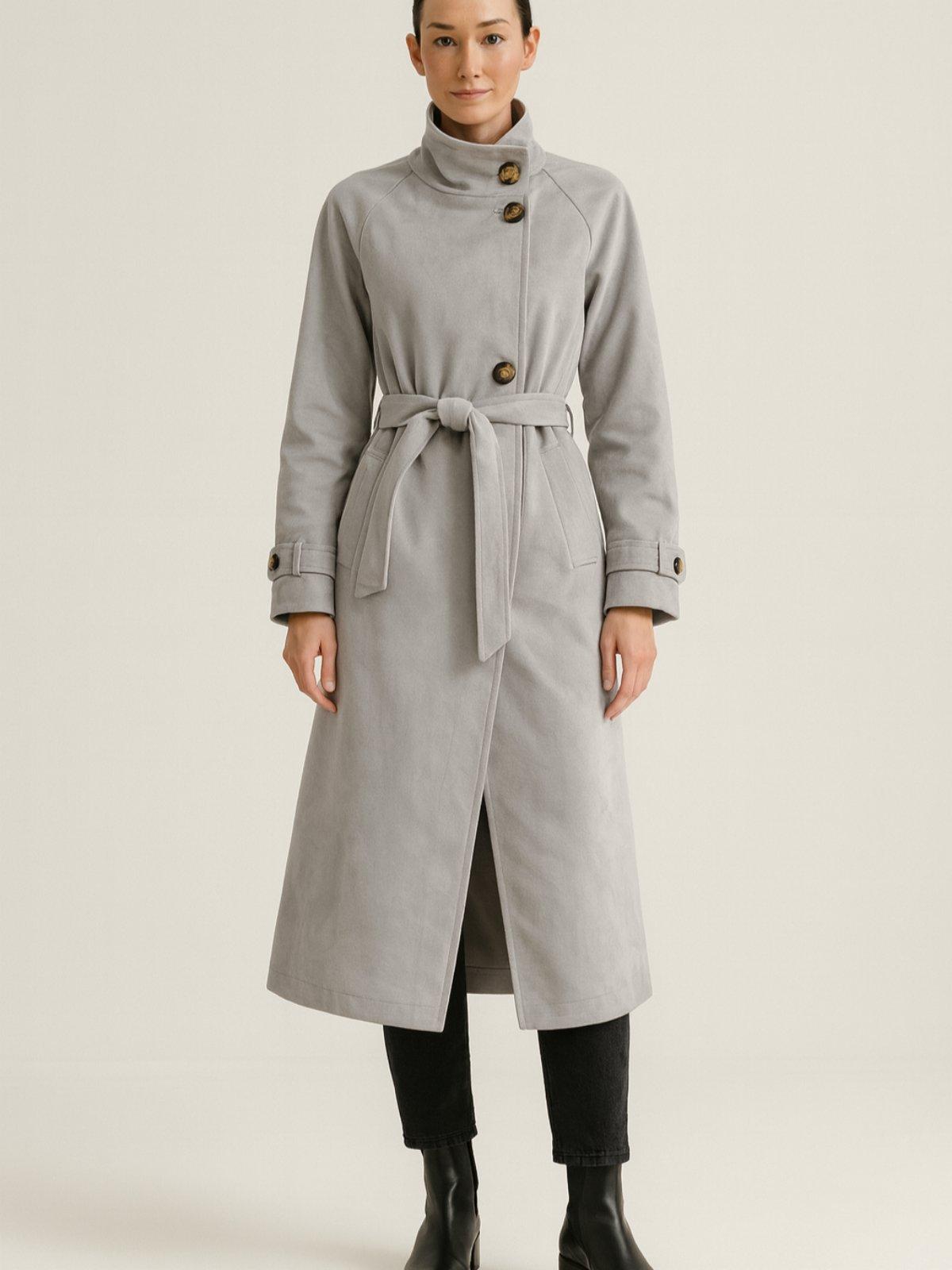 Iveri Мантил сив велур