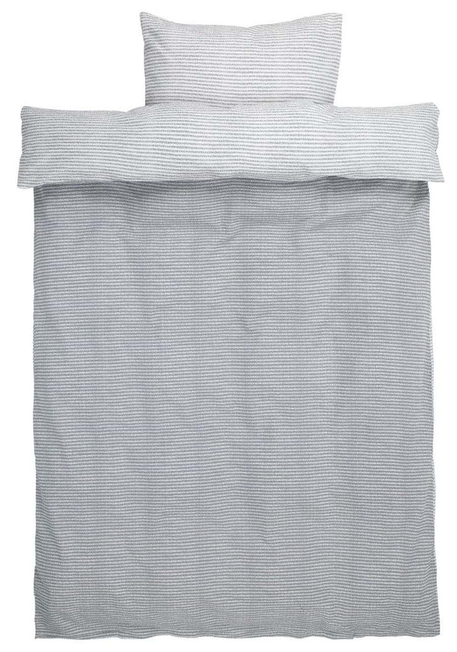 JYSK Сет навлака LOLA 140x200 сива/бела