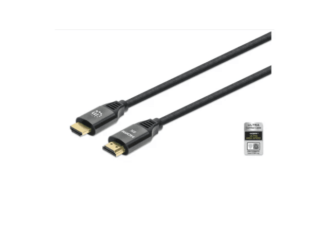 MANHATTAN кабел 355940 HDMI M/M 8K/60Hz/48Gbps/2m