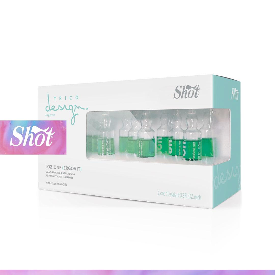 SHOT Ампули против опаѓање на коса ERGOVIT 10 x 10 мл.
