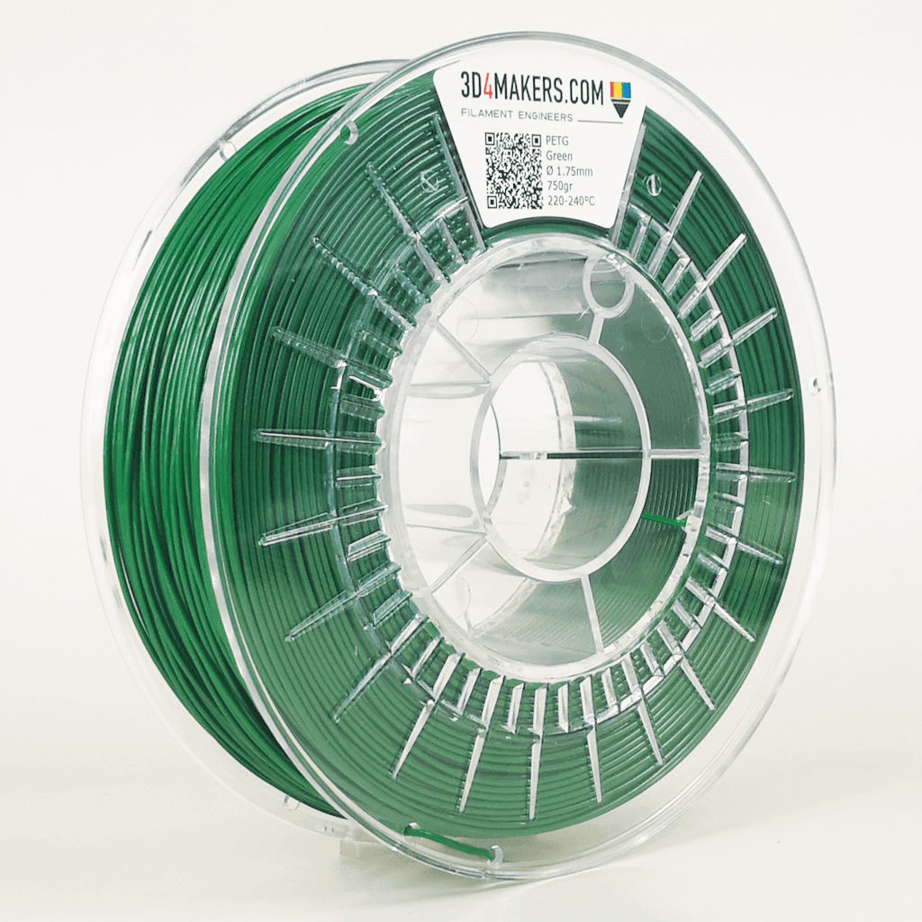 3D4Makers PETG Зелена (RAL 6029) 1.75 mm 0.75 kg