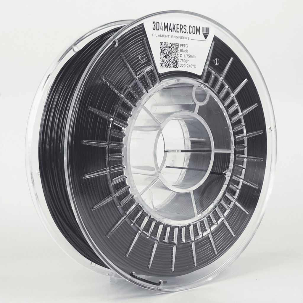 3D4Makers PETG Црна (RAL 9011) 1.75 mm 0.75 kg