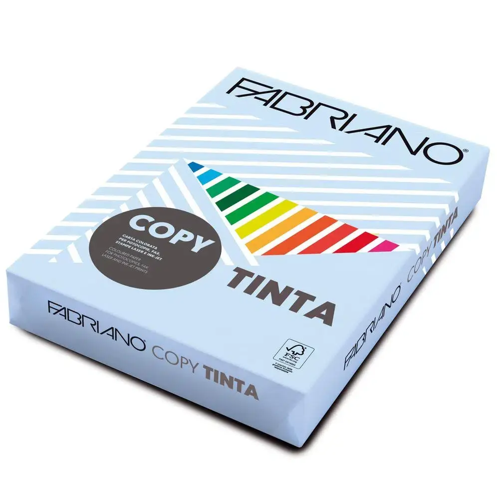FABRIANO мастило, хартија за фотокопирање, боја, А4, 80 гр, P. Celeste