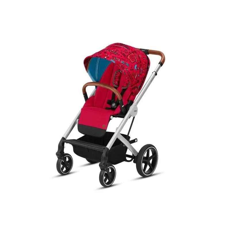 Cybex Колочка за бебе Balios S Silver Fashion - Love Red