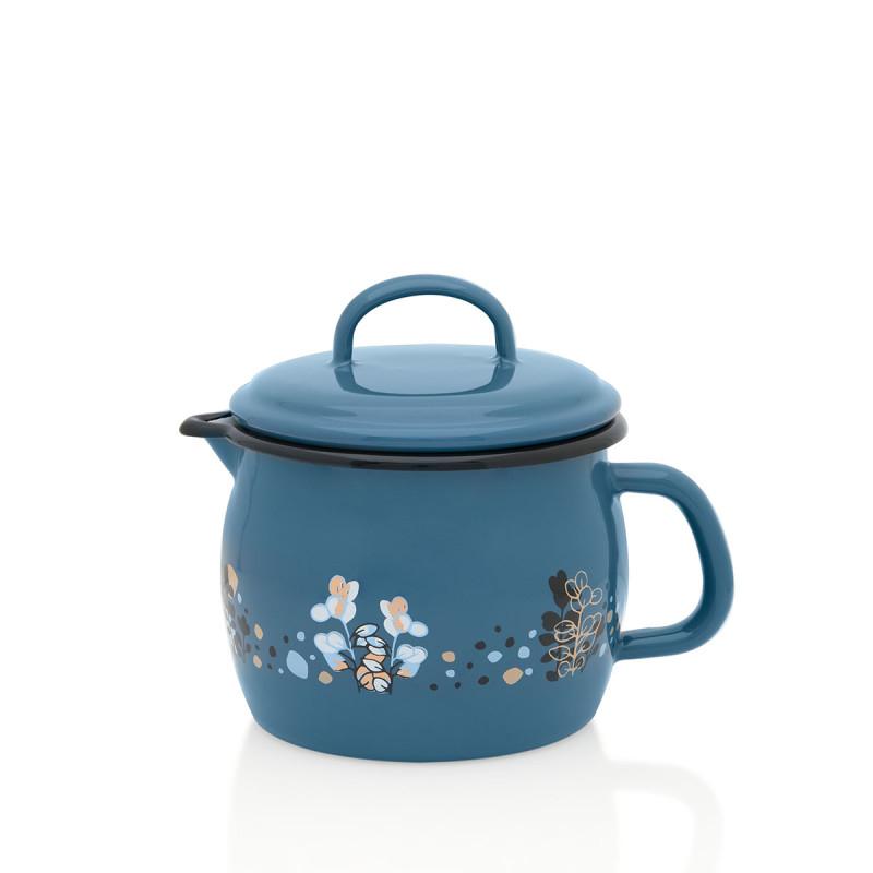 METALAC Лонче 12цм/1.3л со капак декор 3205