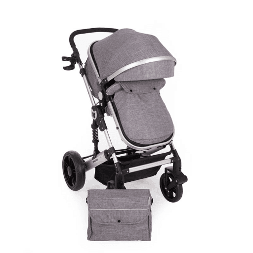 KIKKA BOO Количка Дарлинг Темно Сива 2 Во 1