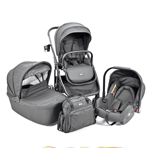 KIKKA BOO Количка Џиани Црна 3 Во 1