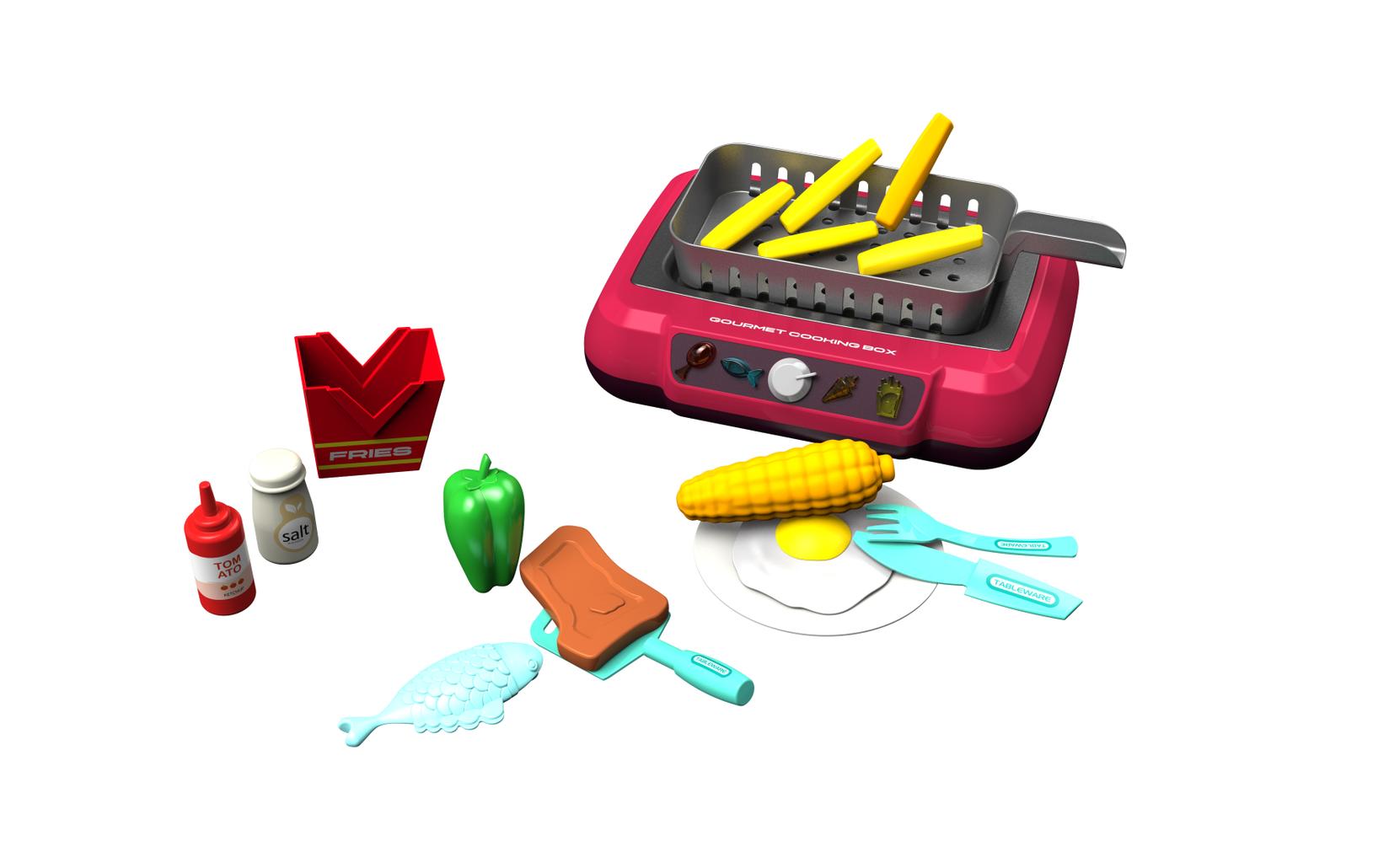 Тава за готвење со 20 парчиња. / Црвена боја