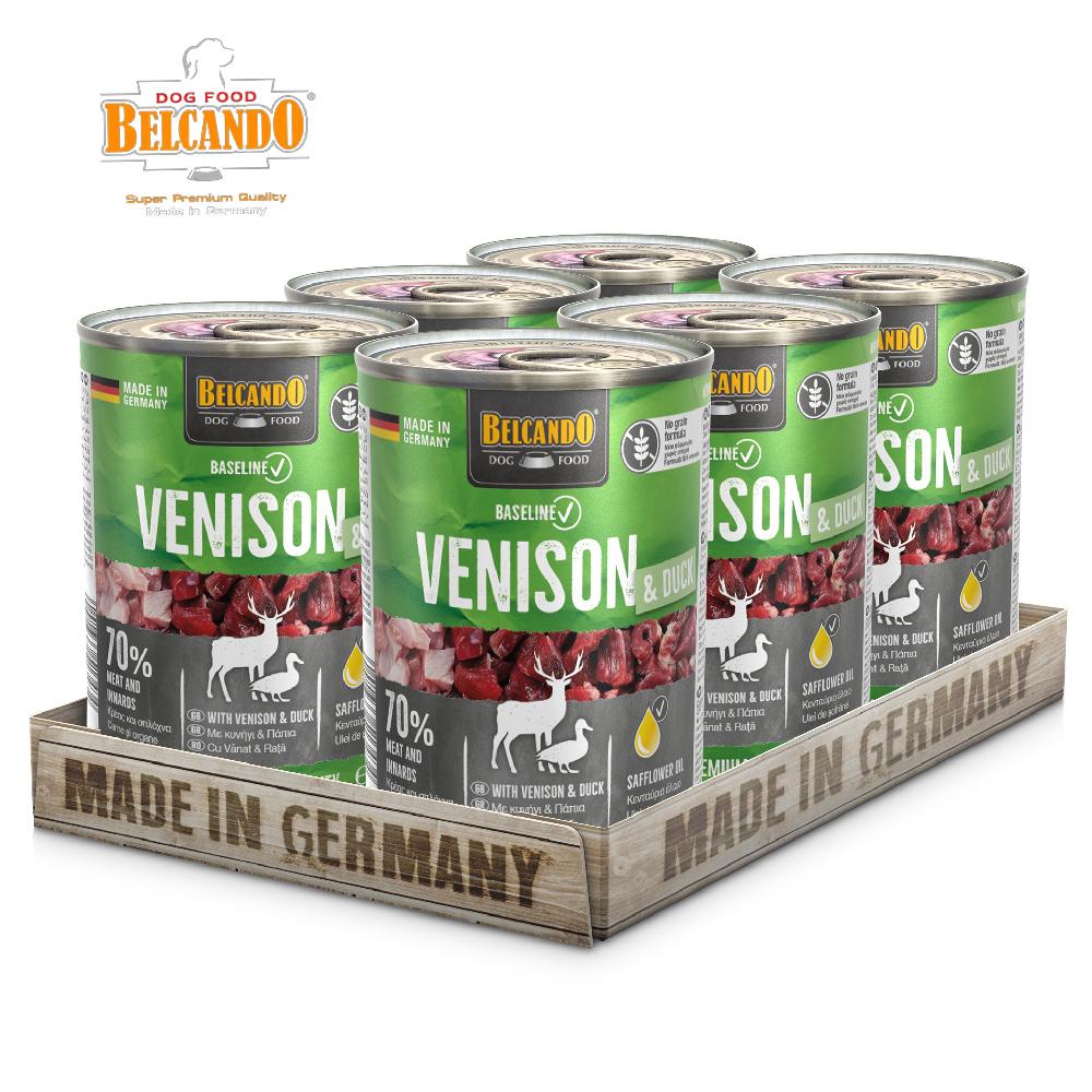 BELCANDO Влажна храна за кучиња Дивеч, 6x400г.