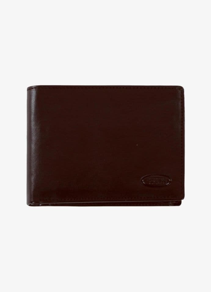 BRIC'S Паричник, Машки, Кожен, Monte Rosa, BH109202.002, 12*9*2цм, Кафеава,RFID