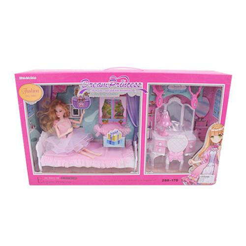 STATOVAC Играчка, Сет Кукла , Шминка, Boneca, 858245