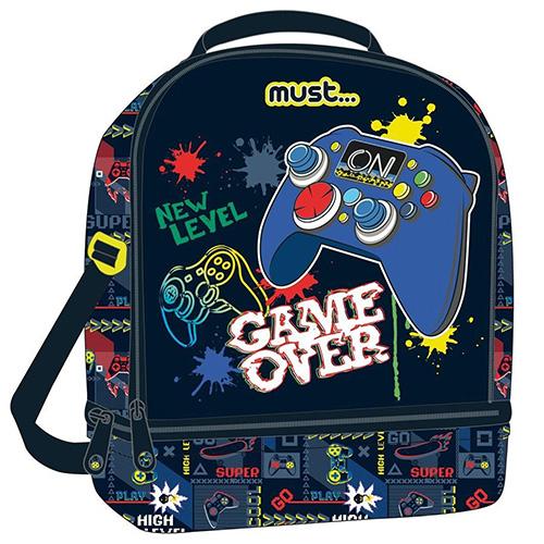 DIAKAKIS Торбичка, За Ужинка, Press Start, , 000585809, 22*28*16цм, Микс