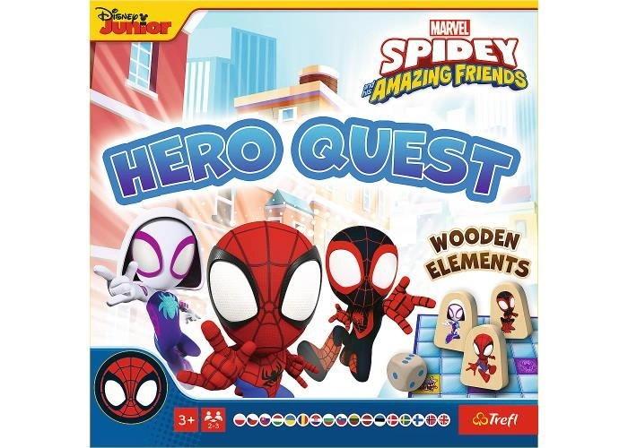 TREFL Друштвена игра, Hero Quest, Spidey and his amazing Friends, 3+, 02436