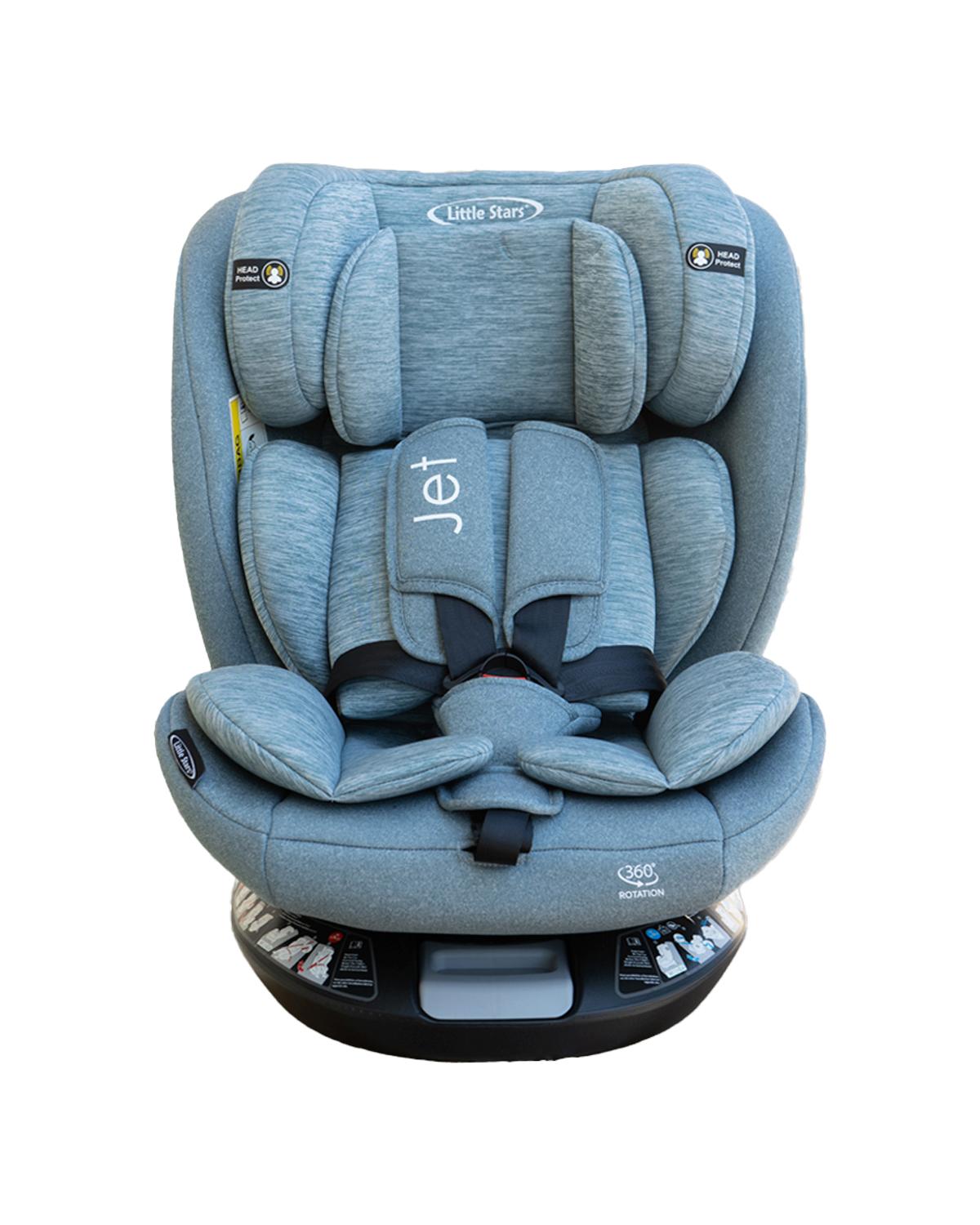 Little Stars Автоседиште Jet Isofix сино