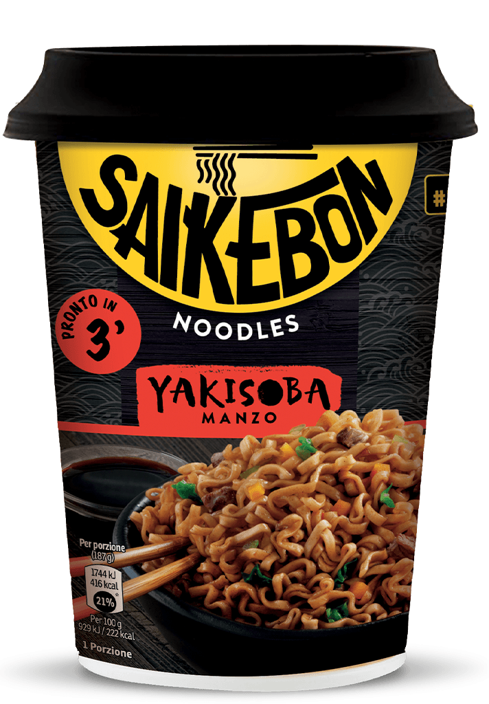 STAR Нудли со вкус на говедско месо Саикебон јакисоба 93г