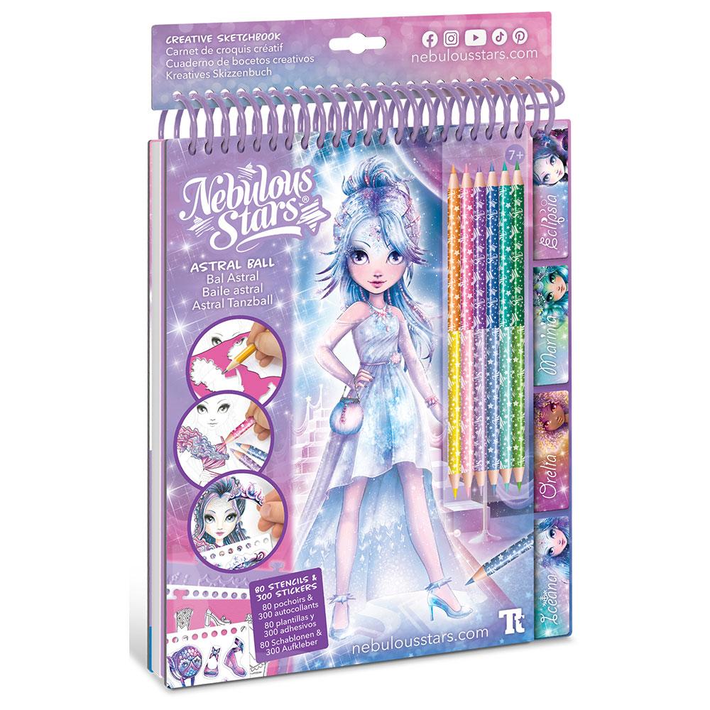 NEBULOUS STARS Креативна книга за боење „Dzвездена топка" 11142