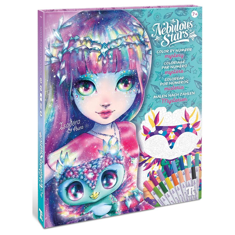 Креативна книга за боење Мистериозно боење по броеви 11382