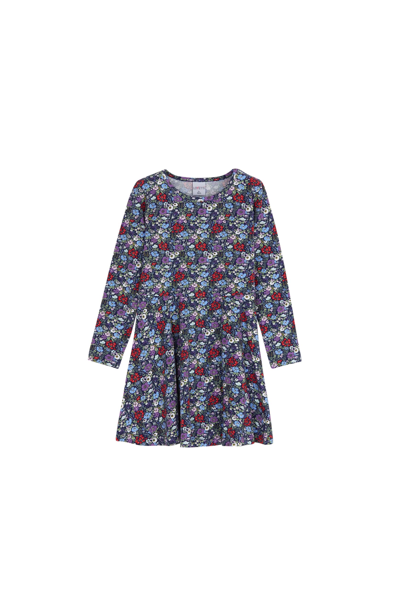 Lovetti Детски женски фустан Cottage Garden, цветен