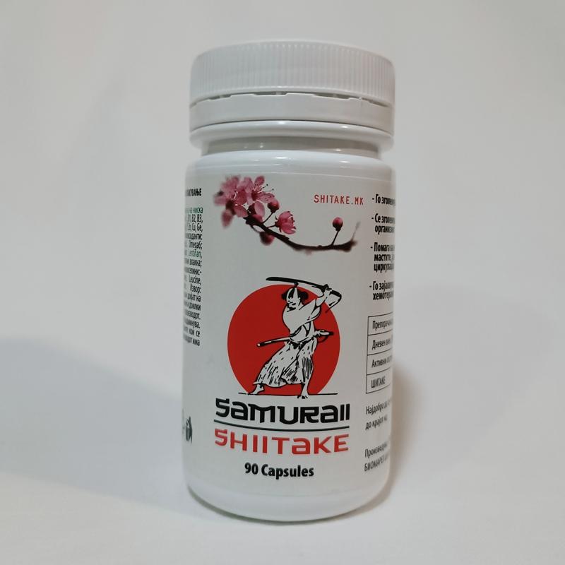 SAMURAII SHIITAKE Шитаке 90 капсули