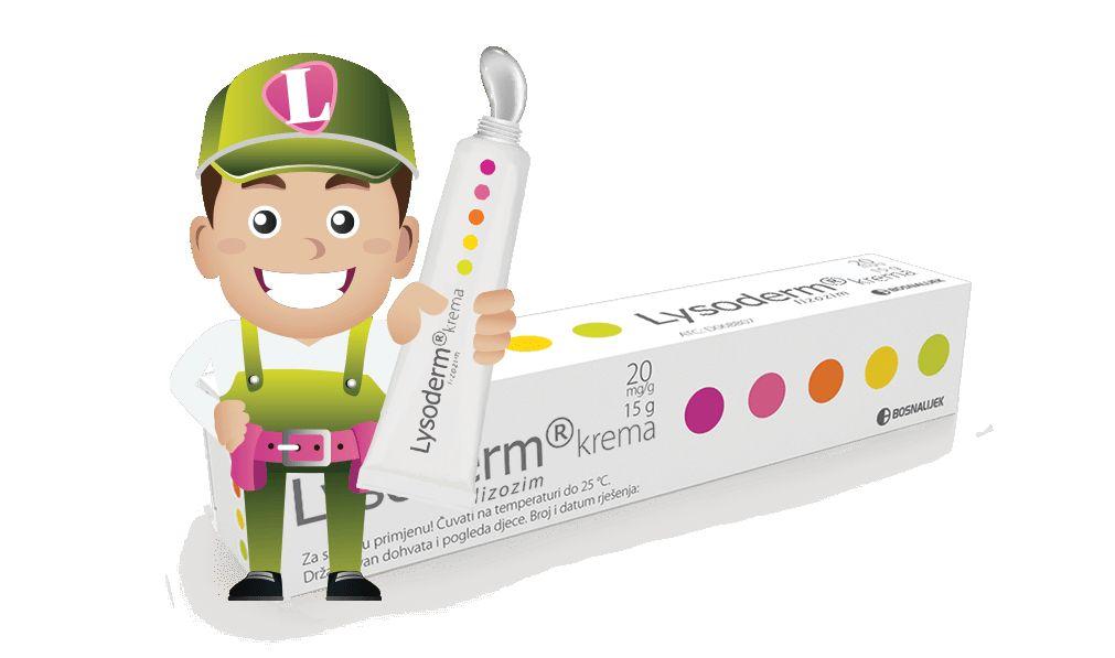 Bosnalijek Lysoderm Крем 15G