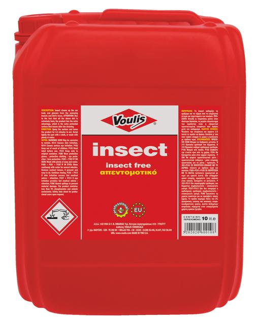 VOULIS Средство за  чистење мушички Insect 10L