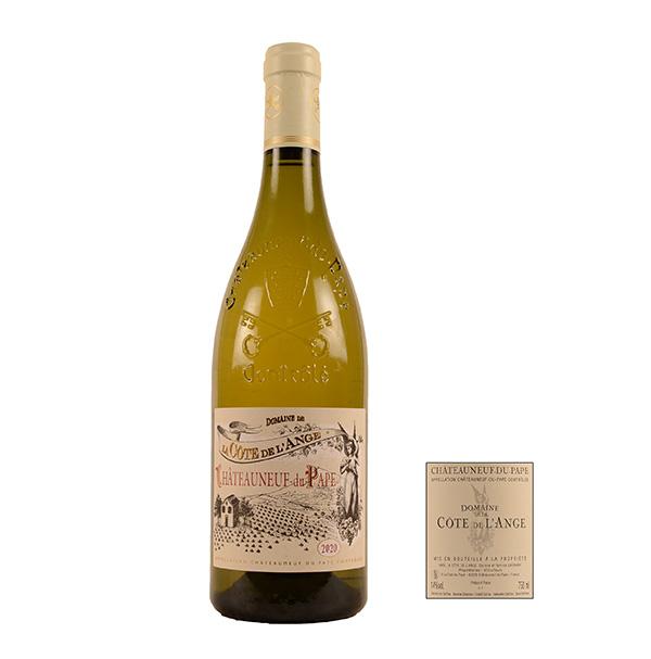 LA COTE DE LANGE Вино chateauneuf du pape blanc 2020, 0.75L-blanc