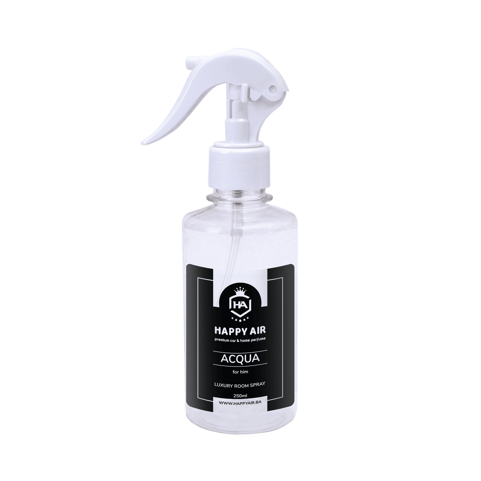 HAPPY AIR LUXURY Освежувач за простории250ml. ACQUA for HIM (Инспирирано од ACQUA DI GIO ARMANI)
