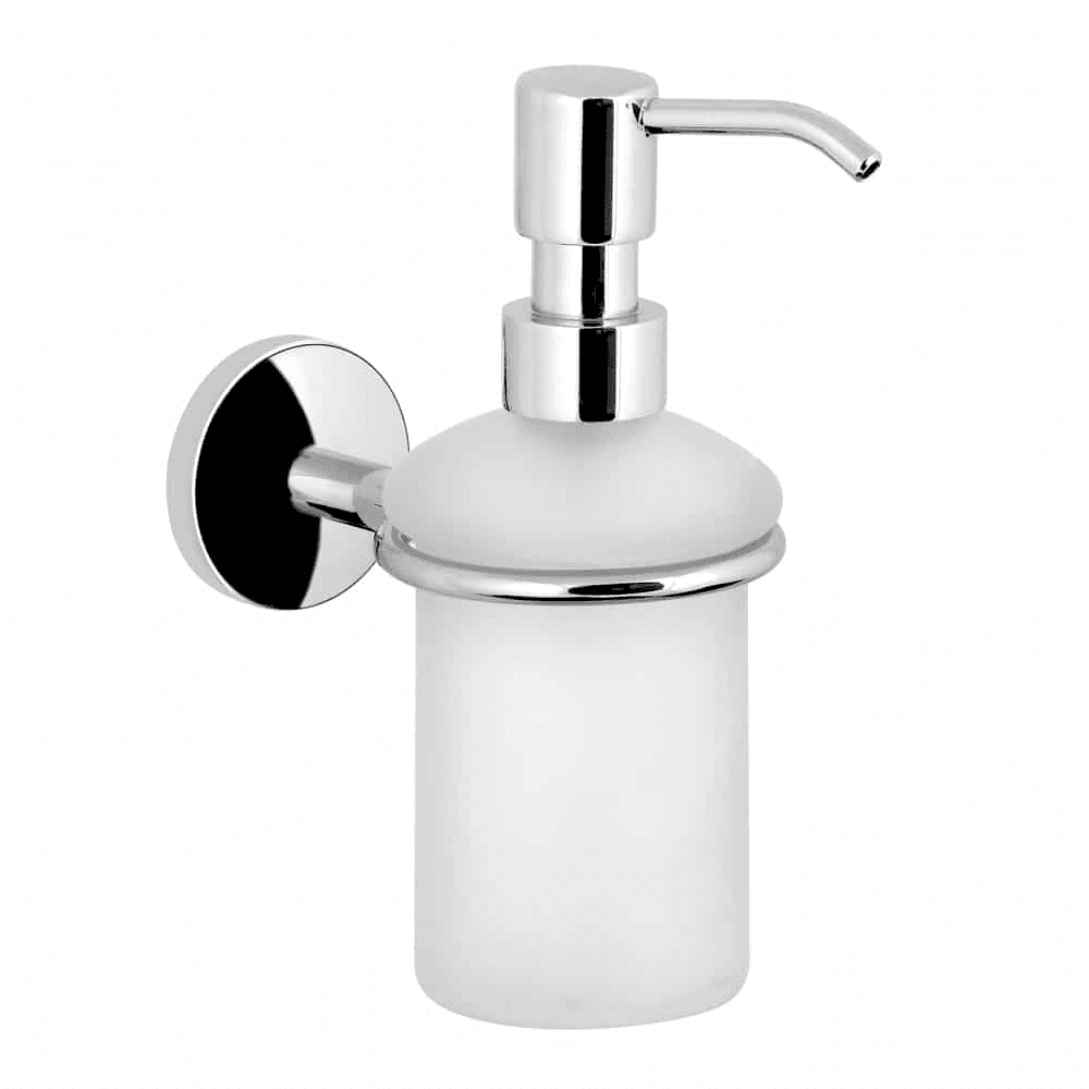 Aqua Form Држач Со Дозатор За Течен Сапун, Колекција Алфа, Месинг Хромиран, 5801