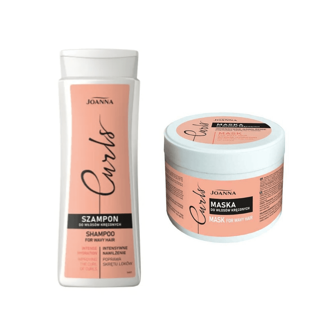Set Joanna Шампон за Брановидна Коса + Маска за Коса со Интензивна Хидратација
