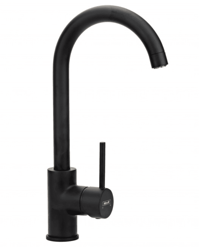 MINOTTI TUBO DARK ELEGANCE Батерија за мијалник (2 црева лебед)