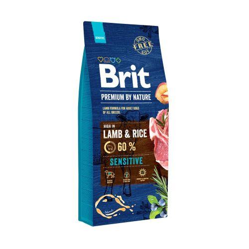 BRIT Premium-Куче Јагне Adult M Сензитив 1кг.