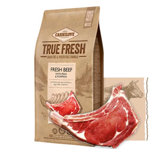 CARNILOVE True Fresh-Куче Говедско Медиум Adult 1кг.