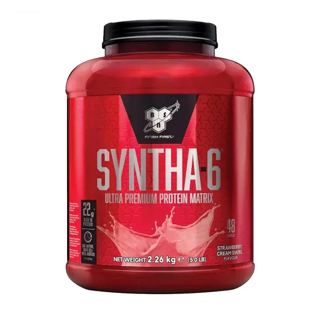 BSN Протеин SYNTHA-6 ULTRA PREMIUM MATRIX, јагода, 2.26кг.