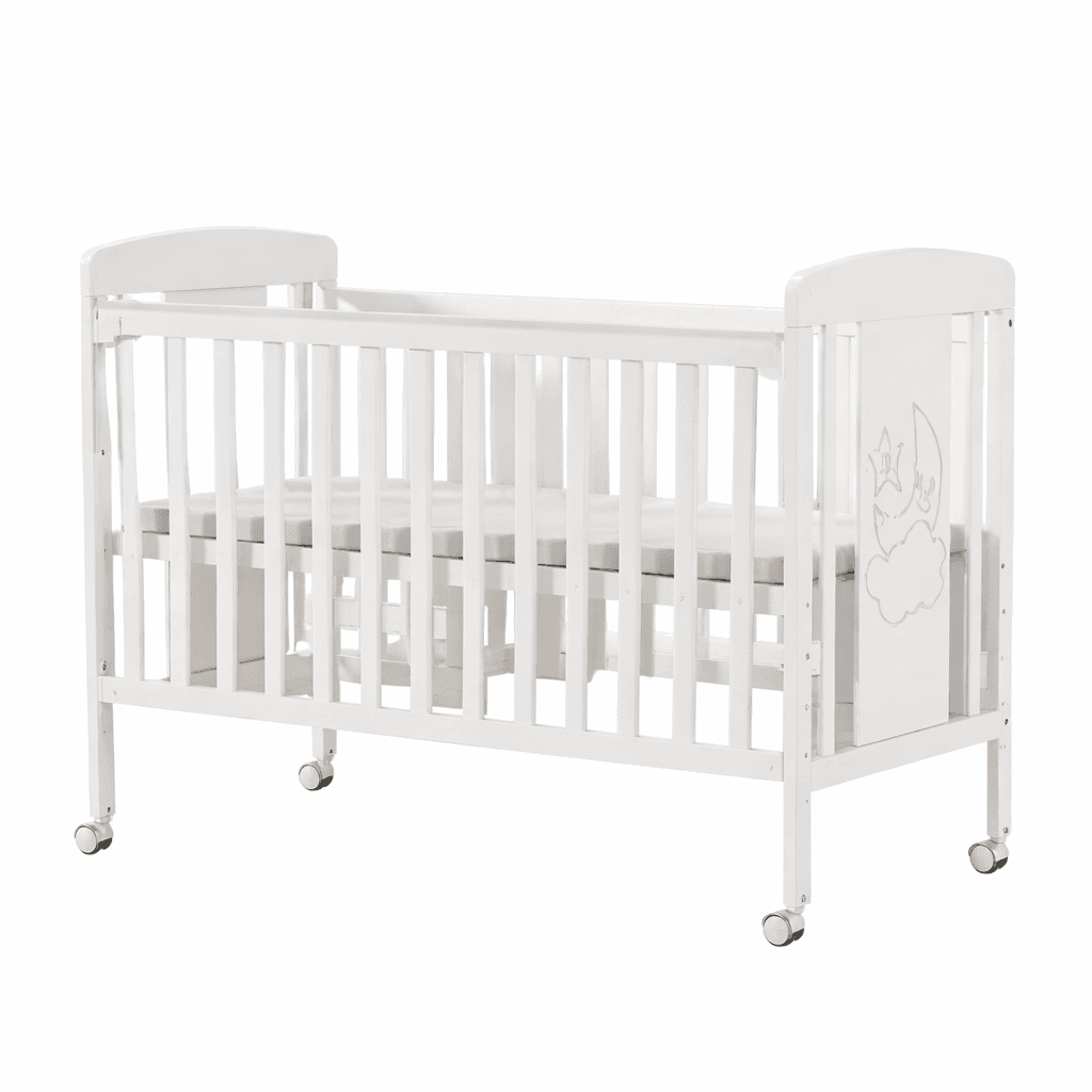 Jungle Дрвено креветче  BABY MOON, 120 x 60 cm